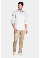 Camisa Regular Algodão Mescla Lotte Cáqui - 2