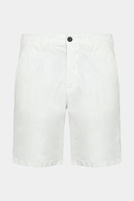 Bermuda Aramis Chino Clássica Canvas Off White