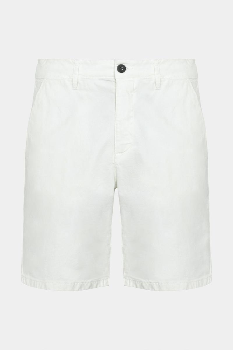 Bermuda Aramis Chino Clássica Canvas Off White - 1