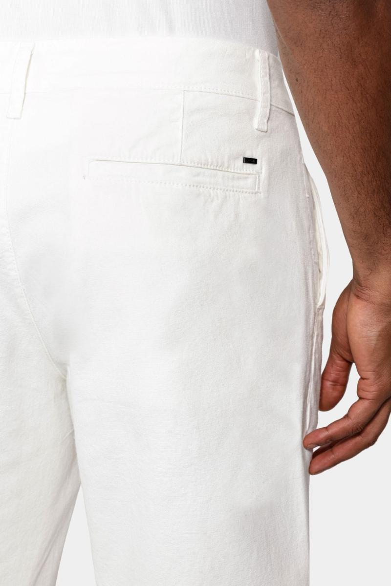 Bermuda Aramis Chino Clássica Canvas Off White - 5