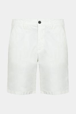 Bermuda Aramis Chino Clássica Canvas Off White