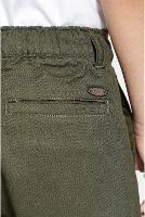 Bermuda Aramis Sarja Chino Maquinetada Verde Militar