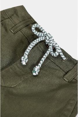 Bermuda Aramis Sarja Chino Maquinetada Verde Militar