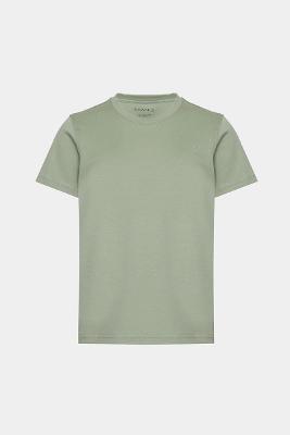 Camiseta Infantil Aramis Básica 100% Algodão Premium Verde