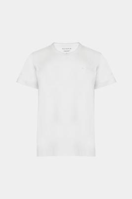 Camiseta Infantil Aramis Básica 100% Algodão Premium Branco