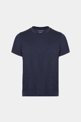Camiseta Infantil Aramis Básica 100% Algodão Premium Azul