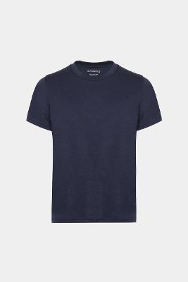 Camiseta Infantil Aramis Básica 100% Algodão Premium Azul