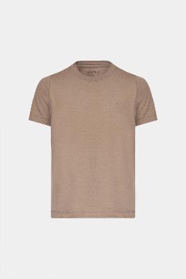 Camiseta Infantil Aramis Básica Marrom