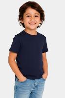 Camiseta Infantil Aramis Básica Cinza Marinho - 2