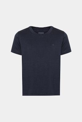 Camiseta Infantil Aramis Básica Cinza Marinho