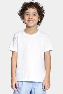 Camiseta Infantil Aramis Básica Branco
