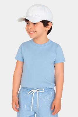 Camiseta Infantil Aramis Básica Azul