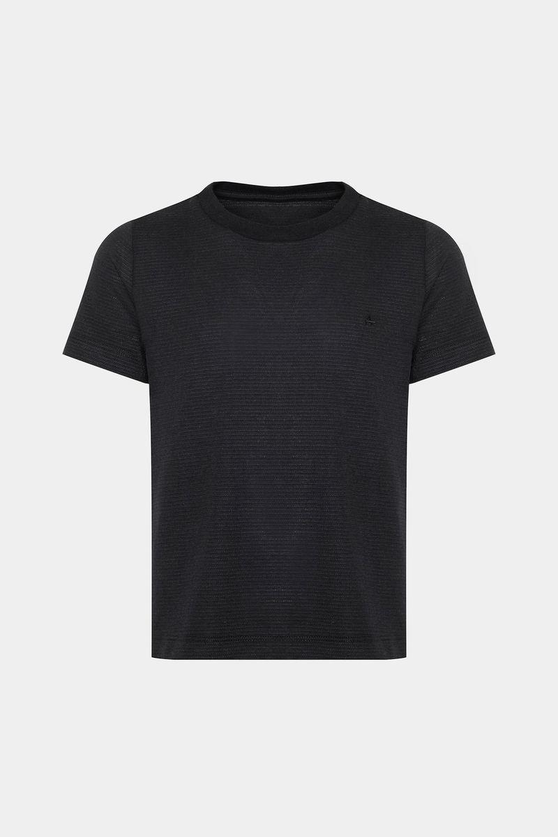 Camiseta Infantil Aramis Regular Preto - 4