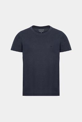 Camiseta Infantil Aramis Piquet Algodão Peruano Marinho