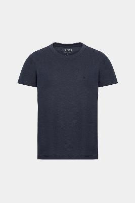 Camiseta Infantil Aramis Piquet Algodão Peruano Marinho