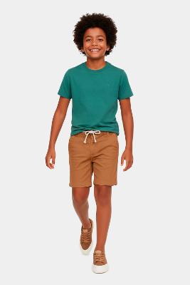 Camiseta Infantil Aramis Básica Verde Bandeira