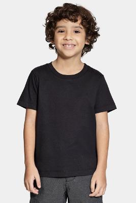 Camiseta Infantil Aramis Básica Preto