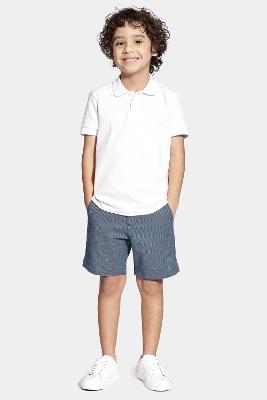 Polo Infantil Aramis Piquet Branco