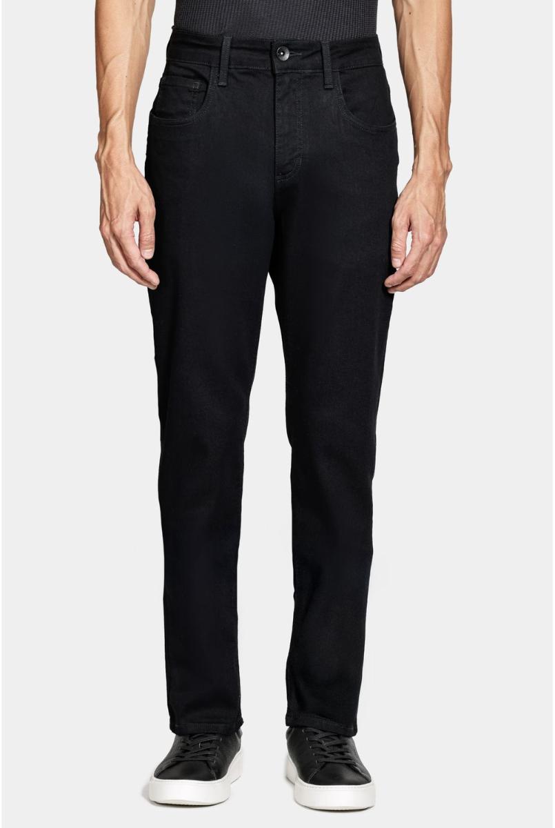 Calca Jeans Aramis Slim Basica Preto - 2