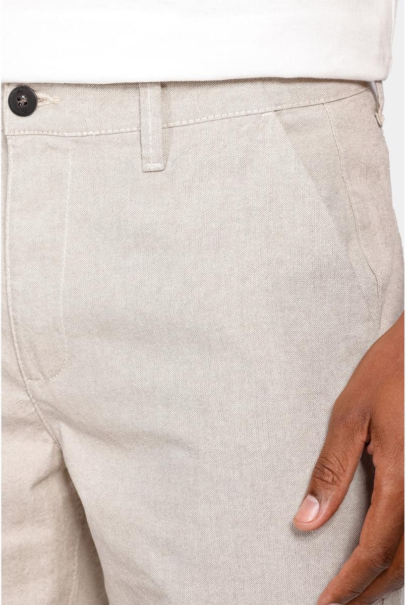 Bermuda Aramis Chino Clássica Oxford Cáqui - 3