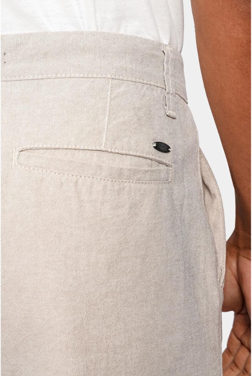 Bermuda Aramis Chino Clássica Oxford Cáqui - 4