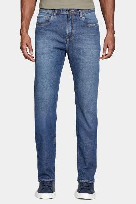 Calça Jeans Aramis Regular Azul Escuro