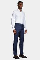 Camisa Aramis Manga Longa Tech Flex Listrada Azul e Branca - 2