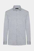 Camisa Aramis Manga Longa Pinpoint Azul Escuro - 5