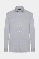 Camisa Aramis Manga Longa Pinpoint Azul Escuro - 5