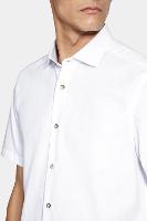 Camisa Aramis Manga Curta Slim Algodão Flame Soft Branco - 3