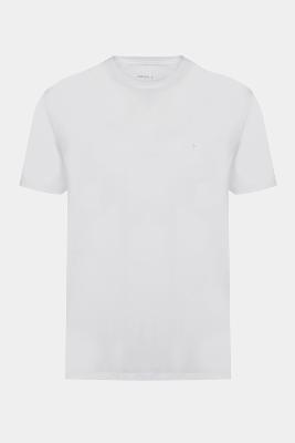 Camiseta Aramis Basica Algodão Manga Curta Branco