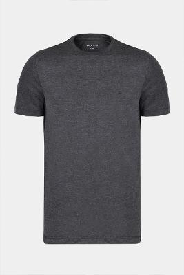 Camiseta Aramis Manga Curta Algodão Básica Preto