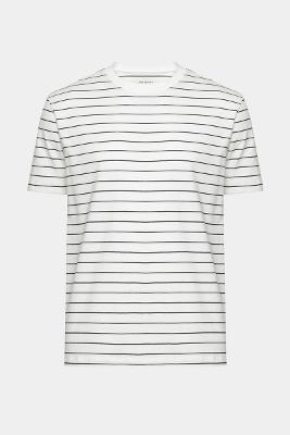 Camiseta Aramis Manga Curta Listras Marinho