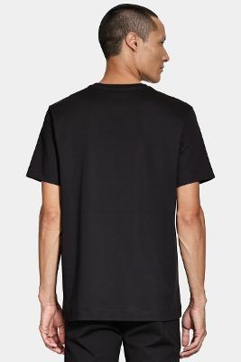 Camiseta Aramis Manga Curta Básica Algodão Preto