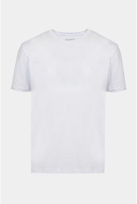 Camiseta Aramis Manga Curta Maquinetada Branca