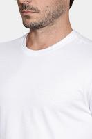 Camiseta Aramis Manga Curta Maquinetada Branca