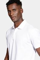 Polo Aramis Algodão Piquet Manga Curta Branco - 3