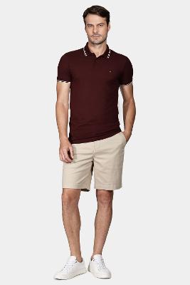 Bermuda Aramis Chino Sarja Maquinetada Areia