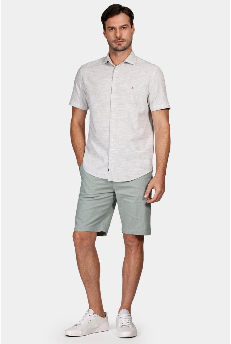 Bermuda Aramis Chino Cotton Sarja Verde - 7