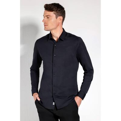 Camisa Anatômica R+ Lisa Preto