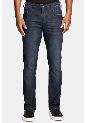Calça Aramis Jeans Regular Blue Jateada Azul Escuro
