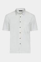 Camisa Aramis Manga Curta Regular Maquinetada Rústica Branco - 6