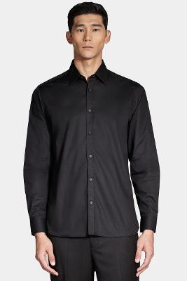 Camisa Reg Social Com Elastano Preto