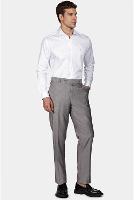 Camisa Slim Tricoline Lisa Branco - 3