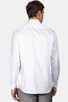 Camisa Slim Tricoline Lisa Branco - 5