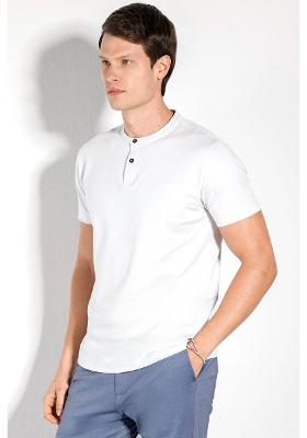 Camiseta Aramis Manga Curta Pima Performing Gola Padre Gelo
