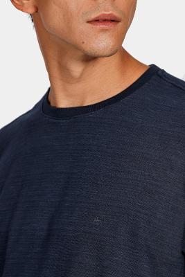 Camiseta Aramis Malhão Desfibrado Marinho