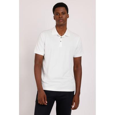 Polo Jersey Algodao Pima Up Branco