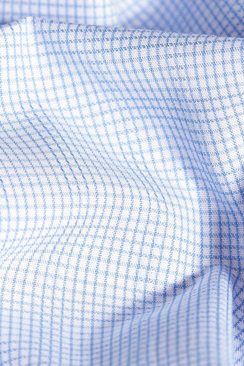 Camisa Aramis Manga Curta Regular Micro Xadrez Branco - 5