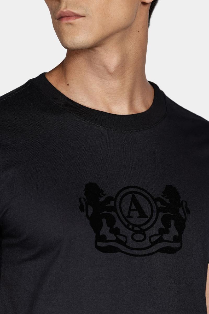 Camiseta Aramis Manga Curta Edição Especial 30 anos preto - 3